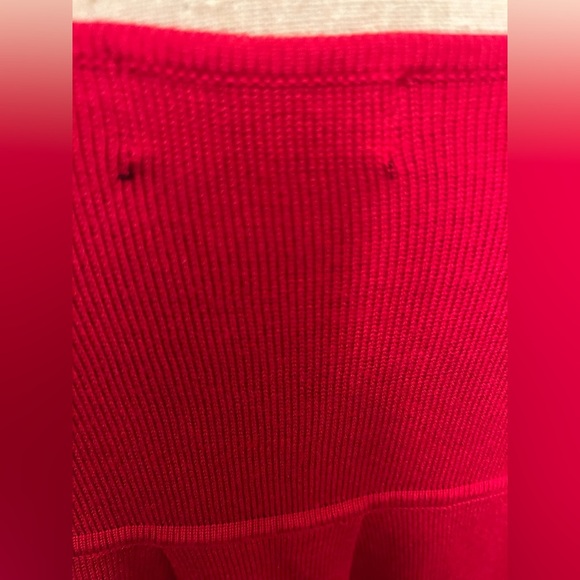 Tahari Tunic Sweater Red 3X - Picture 10 of 10